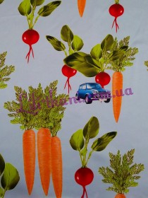 Шовк принт "Овочі"